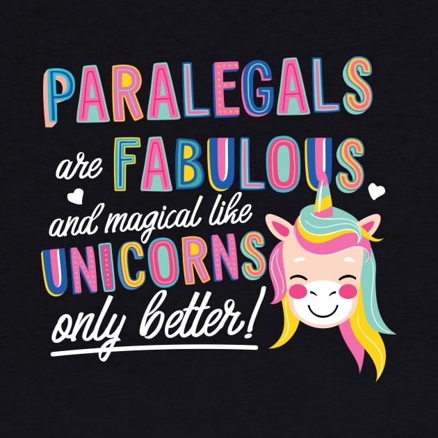 Paralegals are like Unicorns Gift Idea by BetterManufaktur